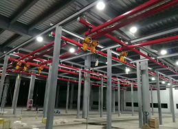 微型電動菠萝APP下载官网和工字鋼搭配使用